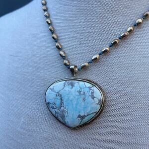 Vintage 90s Y2K Kenneth Cole stone necklace